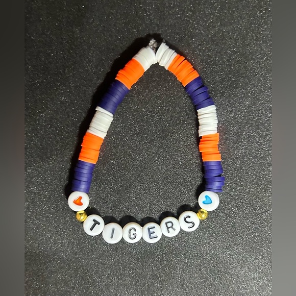 Detroit Tigers 🧡💙 Heishi Bracelet - Picture 4 of 8